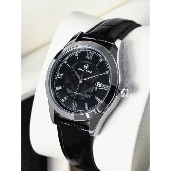 2024 Business Fashion Men's Trend Fashion Waterproof Temperament Versatile Casual Men's Quartz Watch Teen