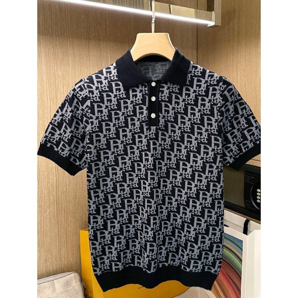 Men's Hawaiian Print Polo Shirt – 3D Printed Short Sleeve Golf Shirt, Breathable & Stylish Summer Casual Wear-image