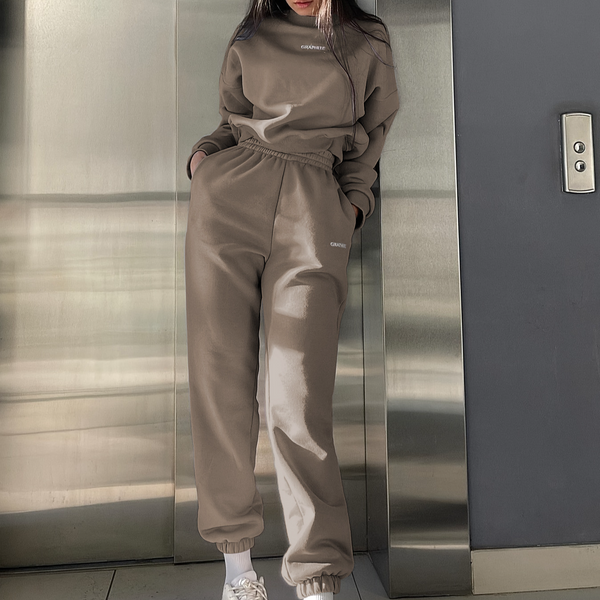 Women's Outdoor Sportswear Set - Long Sleeve Top & Pants - Lightweight Polyester Comfort Fit - Casual Athleisure Outfit (S/M/L/XL)