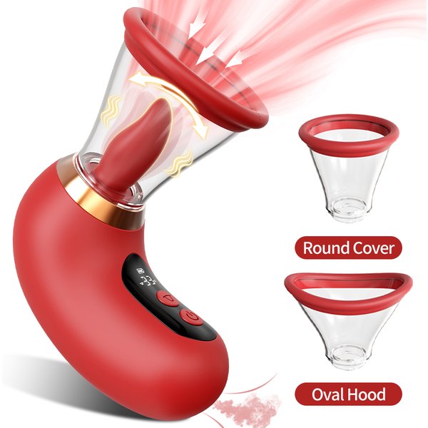 Rose-Sex Toy 3 Sucking 9 Tongue Licking Vibrating Vibrator Adult Sex Toys For Women Removable Cup Clitoral G Spot Stimulator 18-image