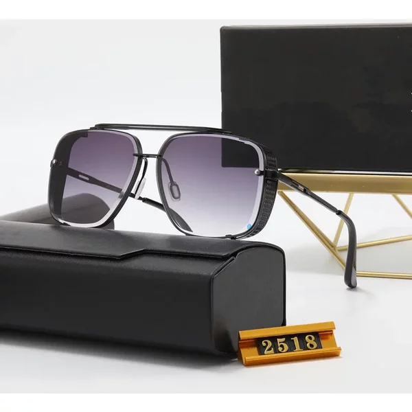 2023 Designer Sunglasses Classic Eyeglasses Goggle Outdoor Beach Sun Glasses For Man Woman 6 Colors Optional Triangular-image