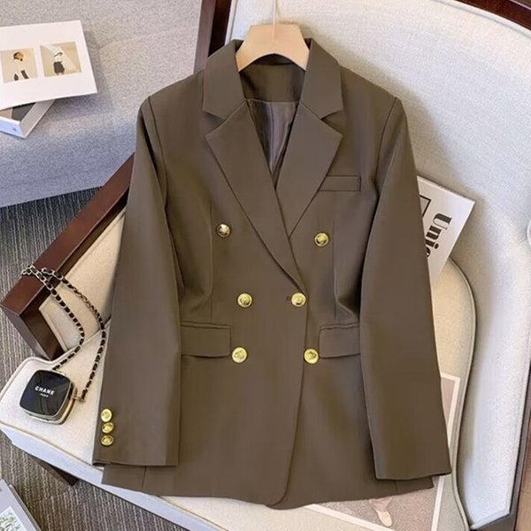 Women's Slim-Fit Blazer Set – Office Jacket & Pants (Plus Size, 30+ Colors, Stretch Polyester) Color Chameleon-image