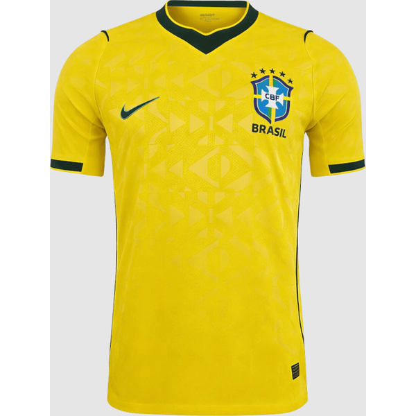2026 Brazil Home Soccer Jersey - Yellow National Team Fan Shirt