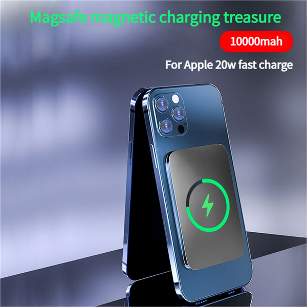 2025 Ultra-thin Travel Portable 10000mAh Power Bank Powerbank Suitable For Magsafe IPhone 17 16 15 14 External Backup Batter