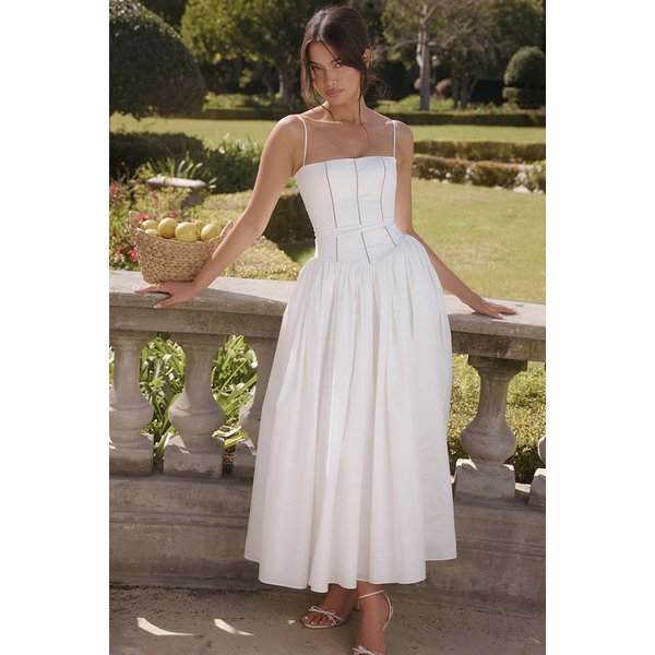 Women's Clothing Fairy Temperament Fashion High End Sling Gentle Style Dress Slim Floral Sling Dress-image
