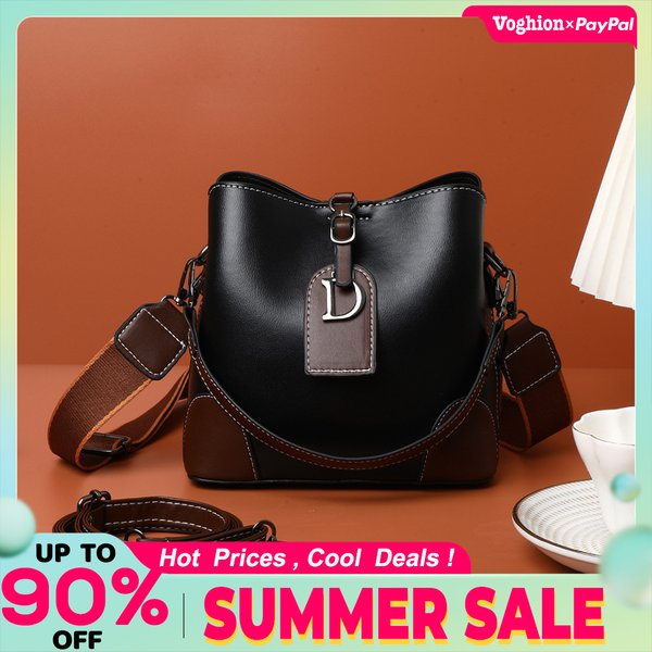 Women's New Light Luxury Fashion Women's Bag Bucket Bag Senior Sense Of Foreign Style Niche Single Shoulder Bag Crossbody Bag