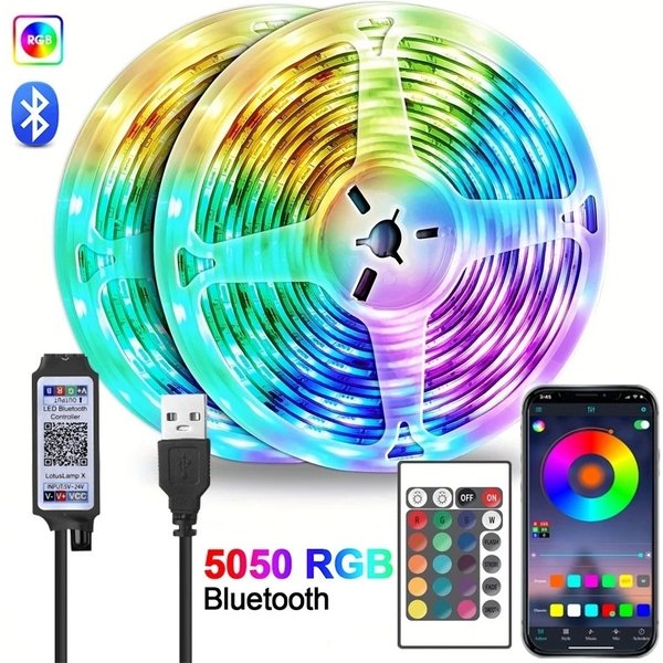 led light strip 5050RGB light strip 5v low voltage led light strip led strip self-adhesive USB TV background atmosphere light strip