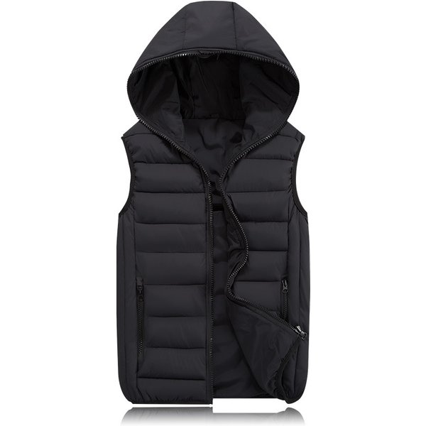 Men's Clothing 2025 New Autumn And Winter New Korean Style Couples Down Cotton Vests Men's And Women's Cotton Vest Jackets Trendy Thickened Vests-image