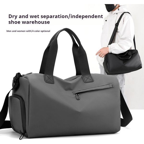 Membrane Travel Bag With Dry Wet Separation, Sports And Fitness Travel Backpack, Unisex Travel Bag-image