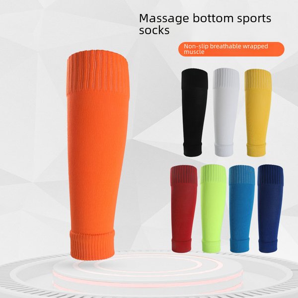 TOVN Football Leg Protector Socks Cover Men's Long Barrel Anti-friction Calf Protector Sports Football Socks Cover