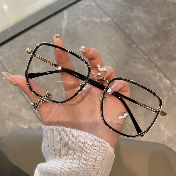 2025 Transparent Computer Frame Women Men Anti Blue Light Polygon Eyewear Blocking Glasses Optical Spectacle Eyeglass