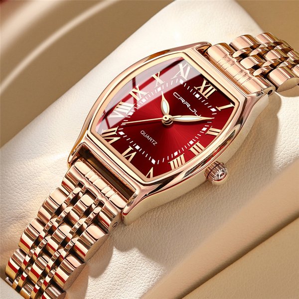Ladies Watch Stainless Steel Belt Simple Square Business Fashion Watch