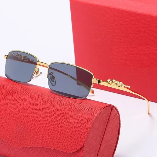 Men Sunglasses Classic Brand Retro Designer Eyewear Metal Frame Designers Sun Glasses Woman With Box Kd 31368665240109-image