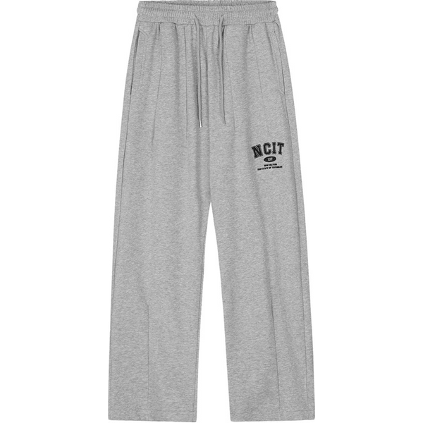 Men's Simple Letter Embroidered Sports Straight Underpants
