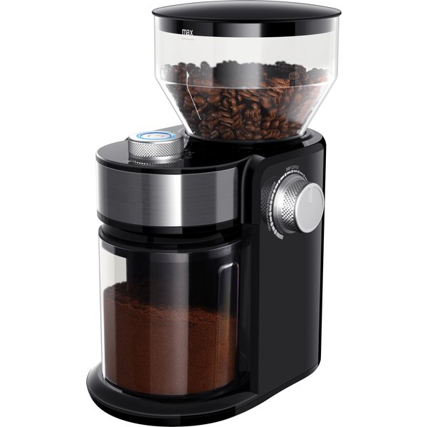 Coffee Grinder Electric,9.76-Inch/24.8cm Height, 4.52-Inch/11.5cm Width,Espresso Bean Grinder with Clear Grinding Chamber,Kitchen Countertop Accessory