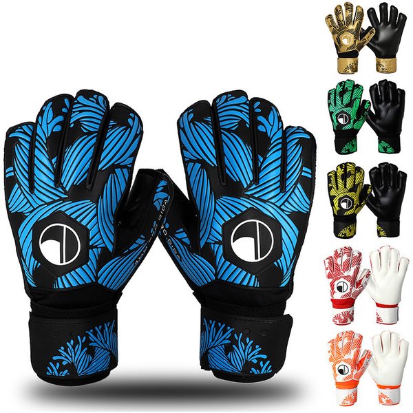 Football Goalkeeper Gloves,Wear Resistant Latex Gloves With Finger Protectors, Professional Goalkeeper Gloves For Children, Youth, And Adults.-image