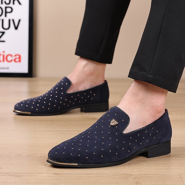 Men’s Shoes Large size casual shoes autumn new style trend men's shoes one piece drop shipping fashion slip on loafers shoes