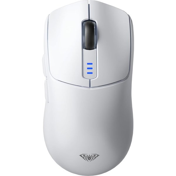 Aula SC580 Wireless Gaming Mouse, Tri-Mode 2.4G/BT5.0/USB-C Gaming Mouse, 12000 DPI Rechargeable Wireless Mouse With 6 Programmable Buttons, Ergonomic-image