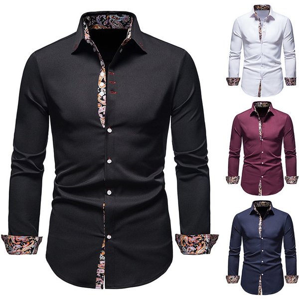 Loom Cross-Border Size 2024 Spring Summer New Long Sleeve European And American Style Youth Casual Turn-Down Collar Color