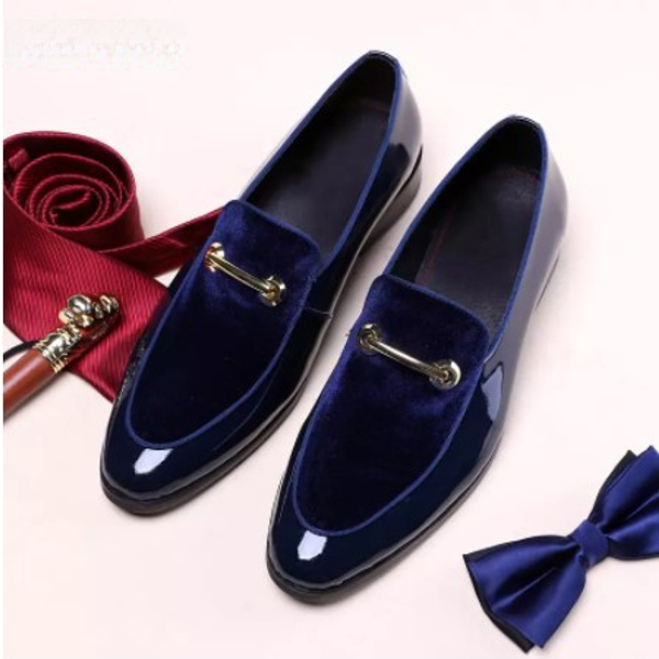 Men's Dress Shoes Shadow Patent Leather Luxury Fashion Groom Wedding Shoes Men's Luxury Italian Style Oxford Shoes