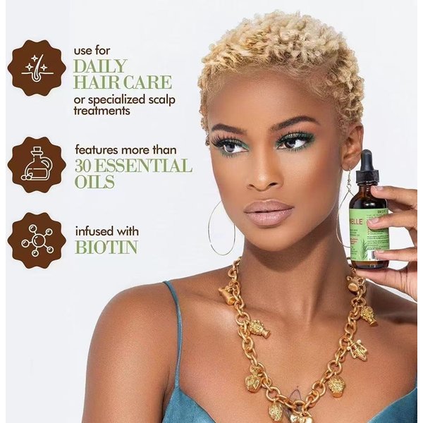 Organic Mielle Rosemary Mint Scalp Hair Strengthening Oil