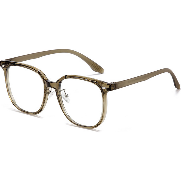 Unisex Large frame anti-blue light with myopia optical frame plain red high elastic light black frame