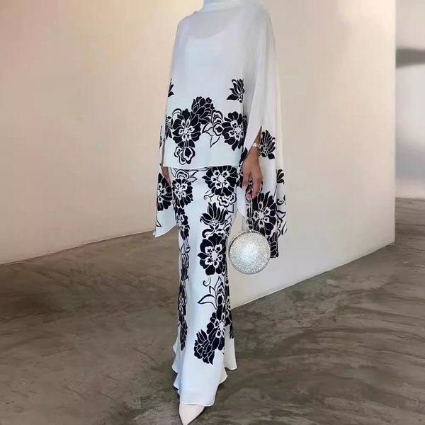 Women's Clothing LF9809303 Fashion Printed Loose Suit
