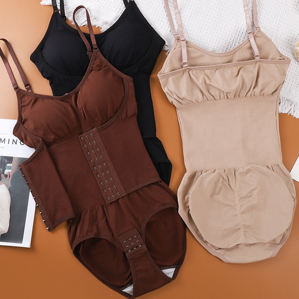 Women's Clothing One Piece Body Shaper For Women With Tummy Control Pants, Hip Lifting And Shaping Suspenders, Elastic Corset, Body Shaping-image