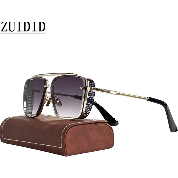 2023 Steampunk For Men Vintage Punk Sunglasses Women Trendy Square Fashion Glasses Luxe Gafas De Sol Hombre Zonnebril