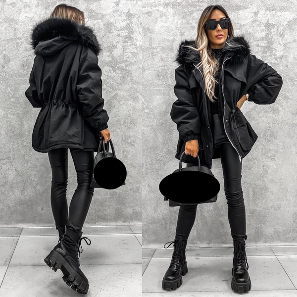 Women's Clothing New Cotton Coats Fur Collar Fur Pie To Overcome-image