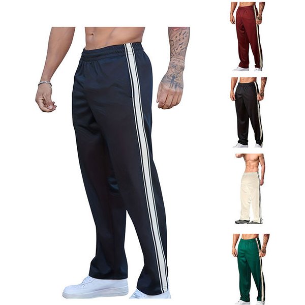Men's Clothing New Spring And Summer Men's Casual Sports Trousers Fitness Trousers Muscle Doctor Running Men's Trousers-image