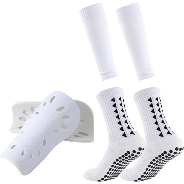 Adult Thickened Over Knee Long Football Socks Leg Pads Set Men's And Women's Adhesive Non-Slip Socks-image