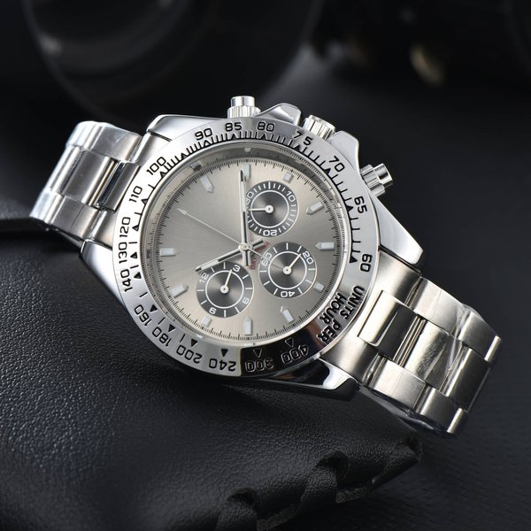 Luxury Men Watch Designer Mens Watches Quartz Watchs Waterproof Stainless Steel Sapphire Glass Fashion Wristwatches Men's Quartz Watch-image