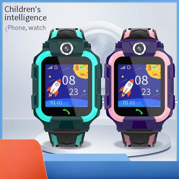Smart Watches Children's Smart Phone Watch 4G Waterproof Full Network Positioning Video Call Card Elementary School Students Genius Watch-image