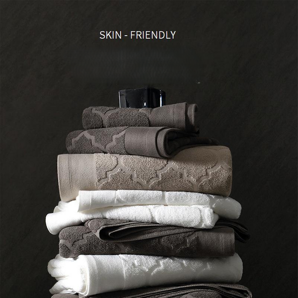 Premium 100% Cotton, Highly Absorbent And Quick Dry Bath Towel, Super Soft Towel-image
