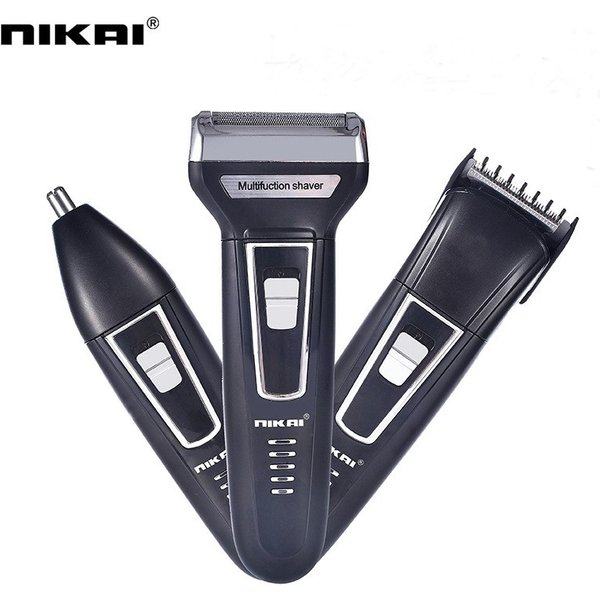 Three in one multifunctional charging shavers, nose hair clippers, electric shaver set
