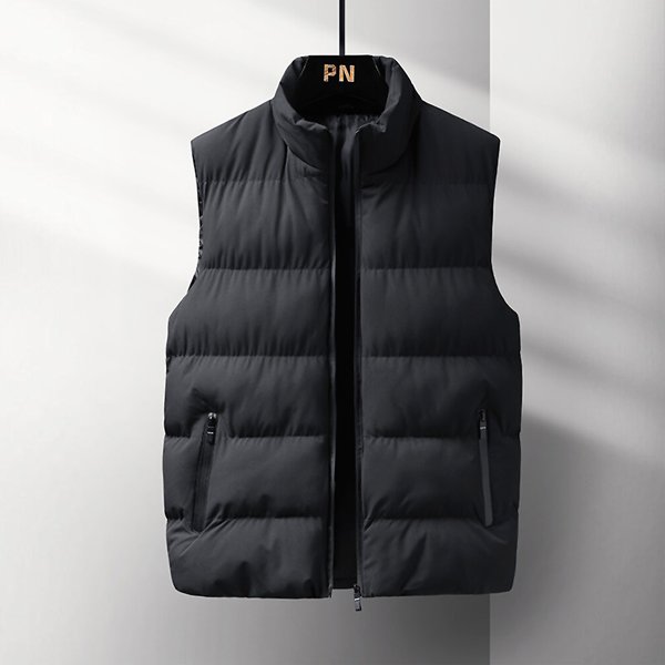 Men's Clothing Printable Logo Down Jacket Vest Large Size Sleeveless Men's Vest Couple Vest-image