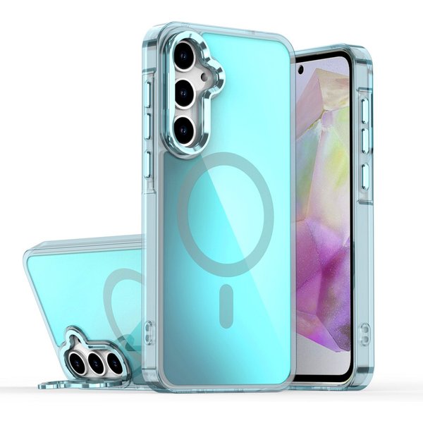 Powerful Magnetic Gradient Metal Lens Protection Anti Yellow Case For Samsung Ultra S25 Galaxy S24 S23 + Slim Back Cover
