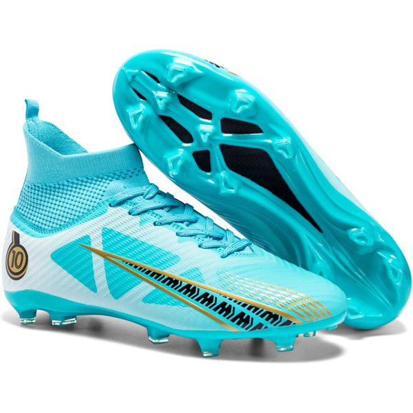 2302 New Football Men's High Top Competition Long Student Grass Youth Broken Nail Training Sports Shoes-image
