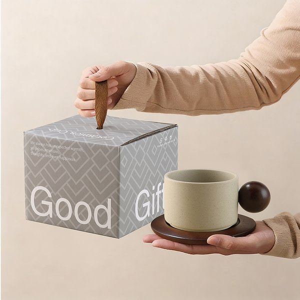 Vintage Style Ceramic Coffee And Saucer Set With Unique Design, High-end Exquisite Aesthetic, Personalized Latte Art Cup