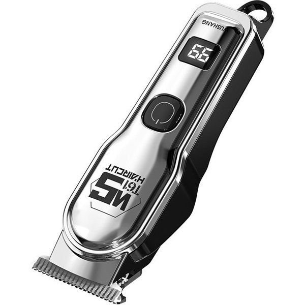 Professional Hair Clipper For Men & Women - Rechargeable Cordless Hair Trimmer With Stainless Steel Blade, Adjustable Guide Combs, Quiet Motor