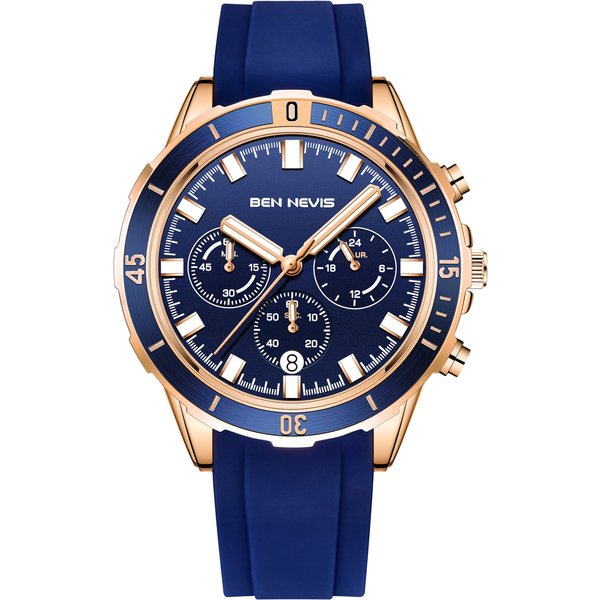 Ben Nevis Men's Watch Waterproof Multifunctional Quartz Watch Calendar Fashion Men's Watch-image