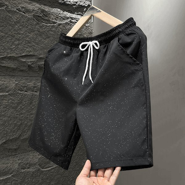 Men's Summer Beach Casual Sports Shorts Five Point Straight Pants Trendy Cross Border Foreign Trade Running-image