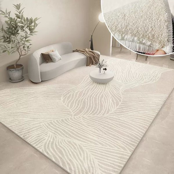 Thickened Cashmere Carpet Living RoomCat Feeling Nordic Sofa Coffee Table Blanket Bedroom Bedside Home