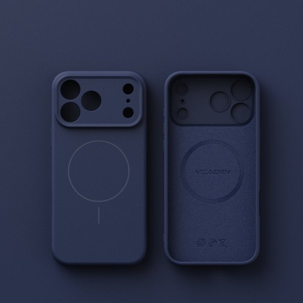 Liquid Silicone Case For Magsafe Mag Safe Iphone 17 Air 16E 16 E 15 Pro Max 14 13 12 17Air 17Pro Matte Phone Cover Accessories-image