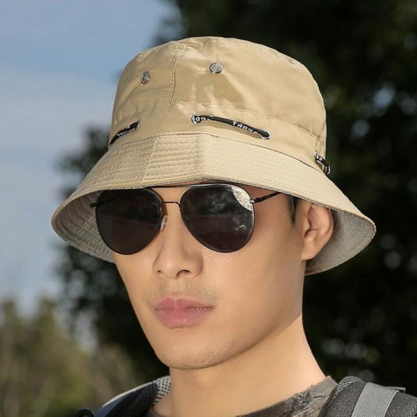 Hot Sale 2024 Sun Street Beach Bob Women Double Side Panama Summer Printed Reversible Bucket Hat Men Outdoor Hi-Ho Fisherman-image