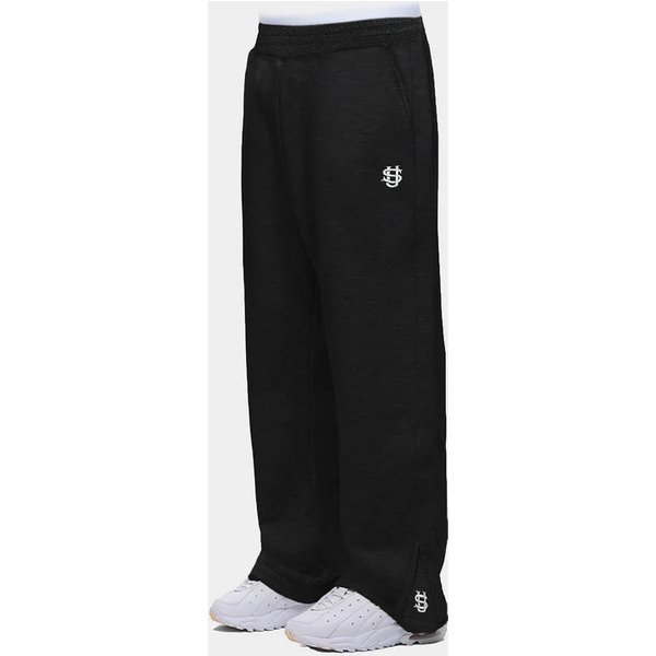 Men's Clothing Y2K Trend Hip-Hop Pants – Elastic Waist With Zipper Detail, Loose Fit Streetwear Casual Trousers For Men-image