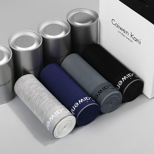 Premium Cotton Modal Men's Boxer Briefs - Breathable, Soft & Comfortable Underwear For Daily Wear - Multipack Gift Set-image