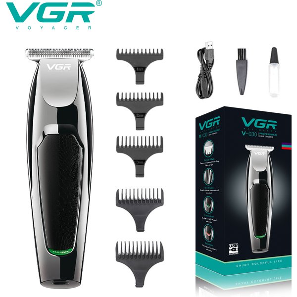 VGR Hair Cutting Machine Rechargeable Haircut Machine Cordless Hair Trimmer Professional Hair Clipper Trimmer For Men V-030