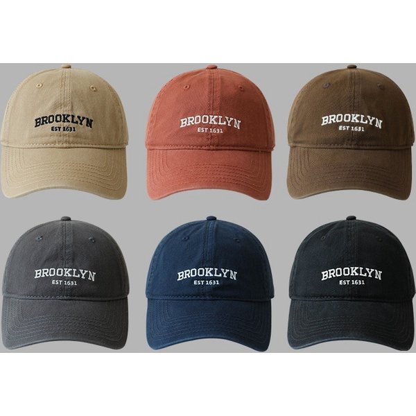Washed Old Duckbill Cap Unisex Style Men And Women Can Wear Retro Soft Top Baseball Cap Embroidered Hat Letters